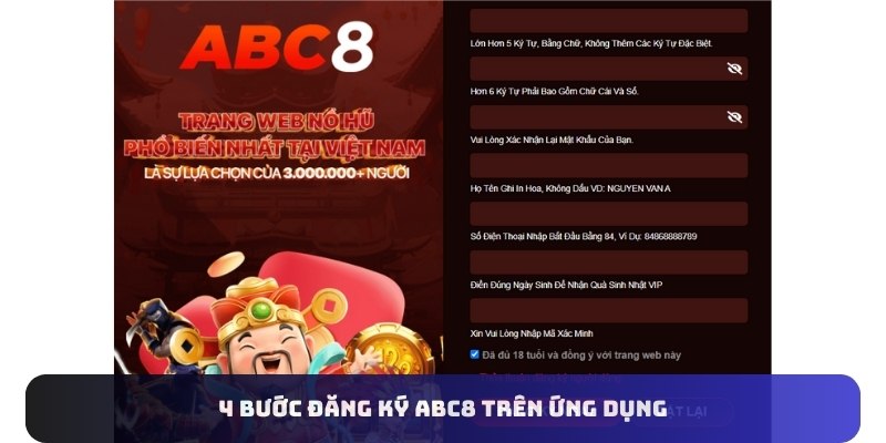 đăng ký ABC8